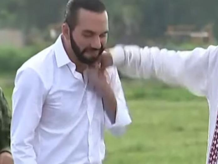 سیلی ناخواسته رئیس جمهور مکزیک به همتای السالوادوری خود +فیلم