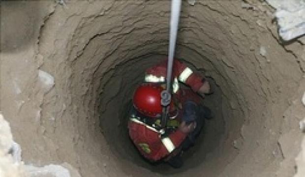 دو مصدوم و فوتی در حادثه سقوط از چاه