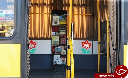 حرکت اتوبوس سبز در خیابان&zwnj;های قم /راننده خوش ذوق قمی اتوبوس خود را به گلخانه تبدیل کرد
