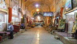 آغاز مرمت بازار تاریخی فرش مشهد
