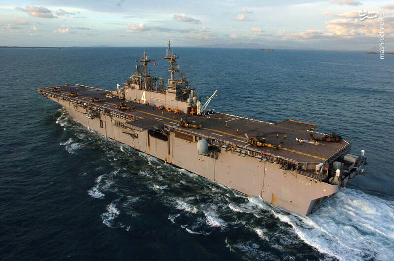 غول نبردهای آبی - خاکی ارتش آمریکا هم حریف سپاه نشد/ راز پیام دروغ USS Boxer به کاخ سفید + تصاویر