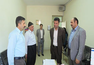 بازدید فرماندار شهرستان مهاباد از اداره بهزیستی