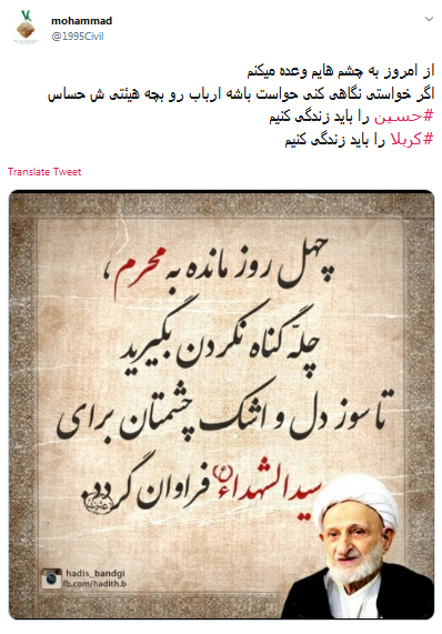 #چله_نوکری/ از امشبی به بعد به عشق مُحرمت؛ چله گرفتم گنه کم کنم حسین