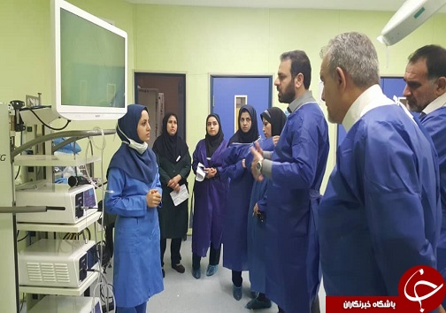نصب نخستین دستگاه لاپاراسکوپی در بیمارستان شهدای نفت دشت آزادگان+تصاویر