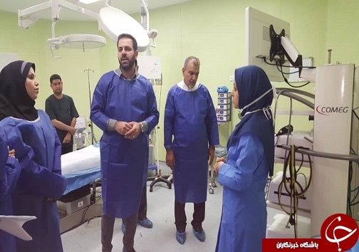 نصب نخستین دستگاه لاپاراسکوپی در بیمارستان شهدای نفت دشت آزادگان+تصاویر