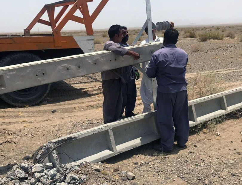 توفان ۷۰ میلیارد ریال به تاسیسات ایرانشهر خسارت زد