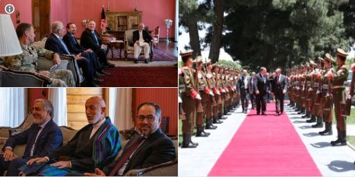 پمپئو: گفتگوهایی سازنده با غنی، عبدالله و کرزی داشتم