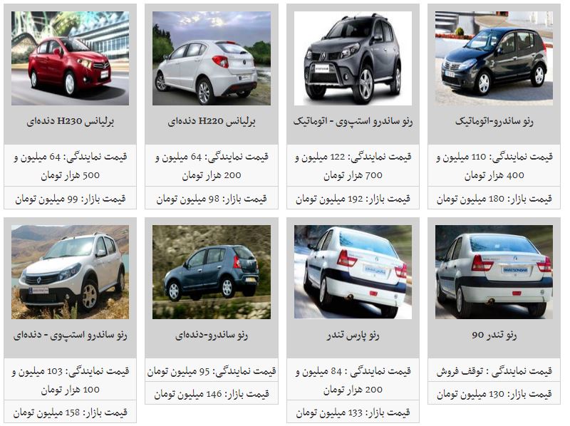 قیمت خودرو