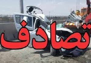 سه مصدوم و یک کشته  براثر واژگونی خودرو در بروجرد