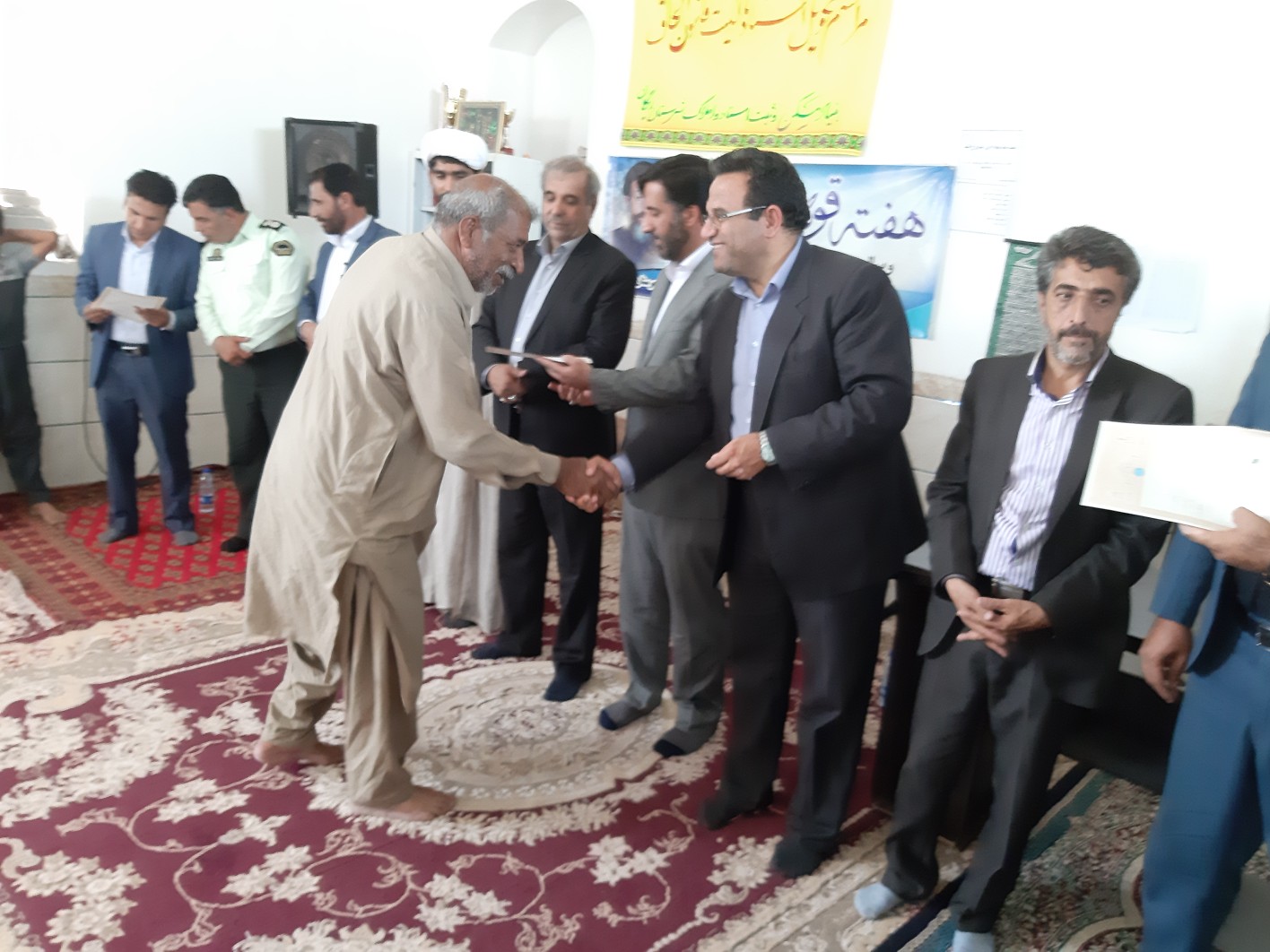 واگذاری سند مالکیت در ۶ روستای شهرستان ریگان