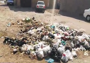 وضعیت نامناسب بهداشت در منطقه جمشید‌آباد آبادان + فیلم