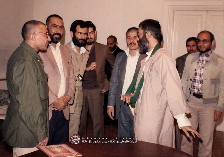 تصویری منتشرنشده از آیت&zwnj;الله خامنه&zwnj;ای در ایام نقاهت ناشی از ترور