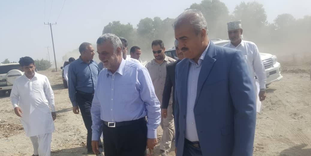 وزیر جهاد کشاورزی وارد کنارک شد
