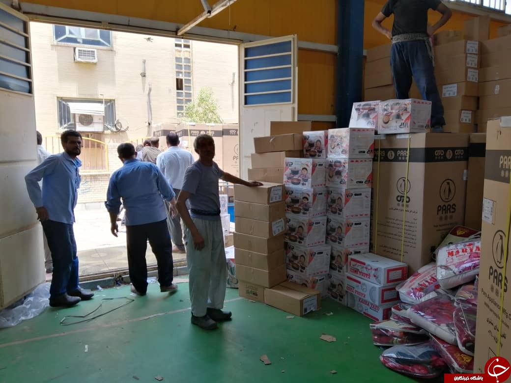 اهدا لوازم خانگی به اهالی روستا&zwnj;های سیل زده شوشتر+تصاویر