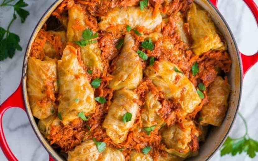 چگونه دلمه کلم درست کنیم؟