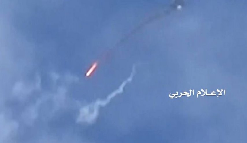 انهدام پهپاد جاسوسی ائتلاف سعودی در آسمان یمن