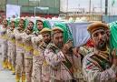 تشییع پیکر پاک ۲شهید گمنام در بندرعباس