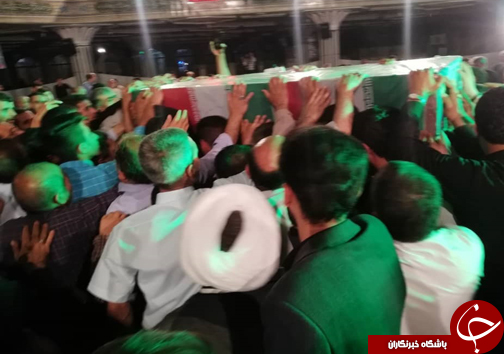 تصاویر مراسم شب وداع با شهدا در شهرکرد