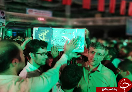 تصاویر مراسم شب وداع با شهدا در شهرکرد