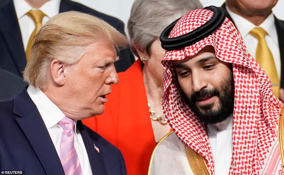 عکس ترامپ و بن سلمان در نشست گروه ۲۰ سوژه شد