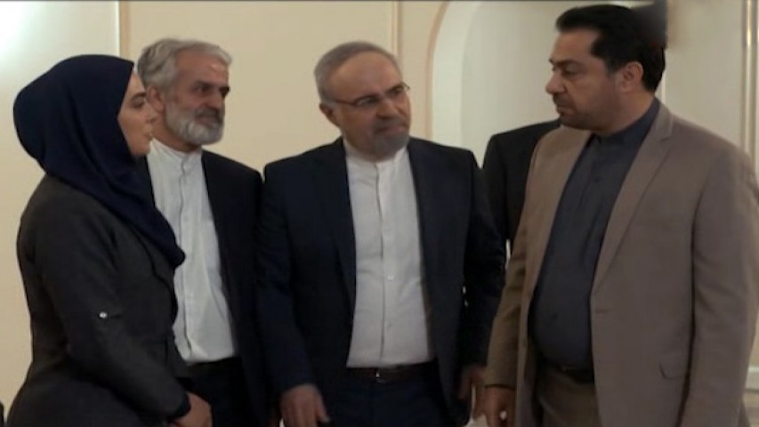 گریم جالب بازیگر نقش محمدجواد ظریف در سریال «گاندو» + فیلم