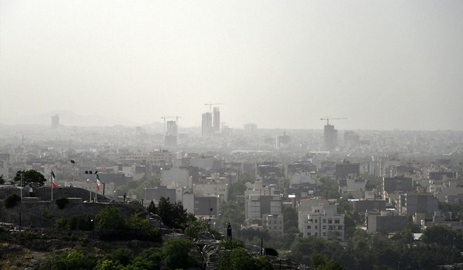 هوای تهران برای گروه‌های حساس ناسالم است