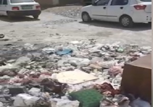 چهره زننده زباله‌ها در خیابان + فیلم