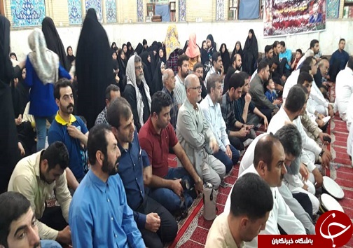 تشییع پیکر شهید عبدالرضا حمودی از شهدای دفاع مقدس+تصاویر