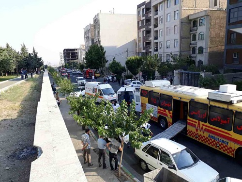انفجار منزل مسکونى در شاهین شمالی جنت آباد/ حادثه ۱۴ مصدوم داشت