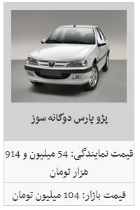قیمت خودرو