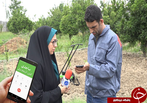 کشاورزی آسان با اختراع دستگاه بذرکار خطی در مازندران + فیلم
