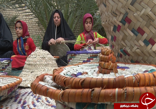 حصیر بافی، صنعتی که هنر می آفریند