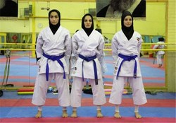 قهرمانی بانوان کاراته کار فریمان در مسابقات استانی