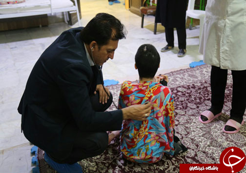 ویزیت رایگان معلولان مرکز شفیع زاده در بابل + تصاویر