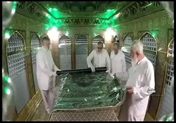 مراحل ساخت ضریح جدید حرم شاه عبدالعظیم + فیلم