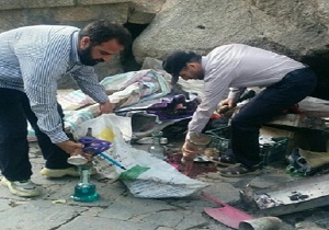 ضبط و جمع آوری ۱۷ عدد قلیان در گنجنامه