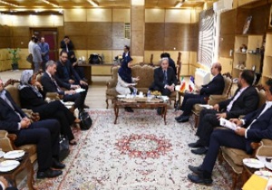 دیدار سفیر فرانسه در ایران با استاندار قزوین