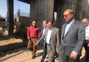 بازدید معاون وزیر ورزش از استادیوم ۶ هزار نفری قزوین