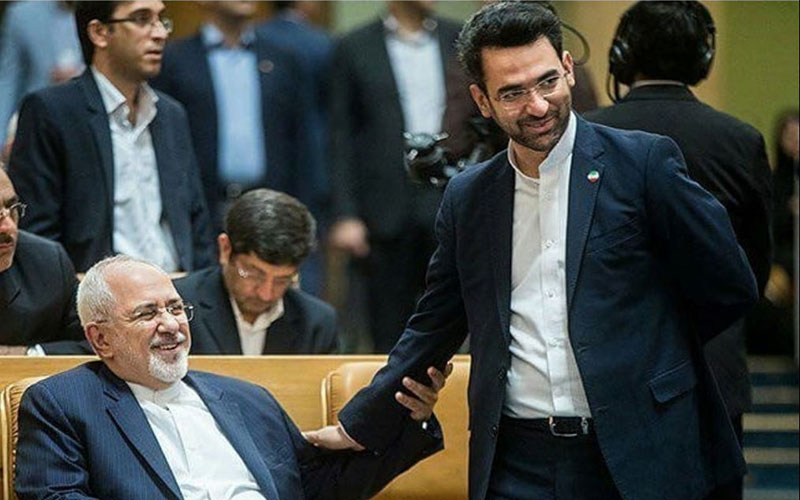 واکنش وزیر ارتباطات نسبت به تحریم وزیرامورخارجه ایران +عکس