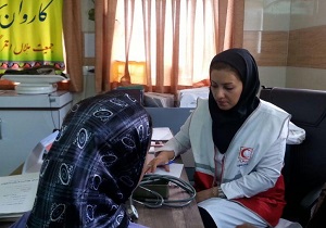 ارائه خدمات رایگان پزشکی به اهالی روستای انجو