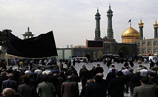 قم سوگوار شهادت جوادالائمه