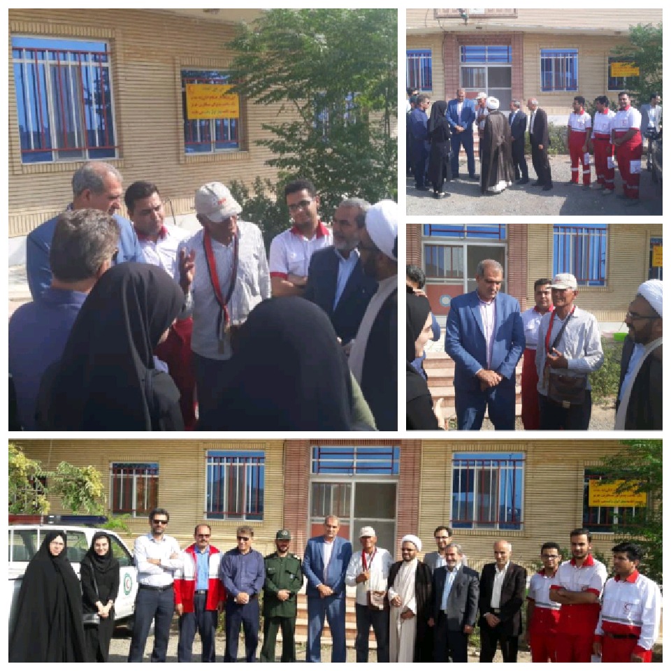 جهانگرد و پژوهشگر اسب سوار به زرندیه رسید + تصاویر