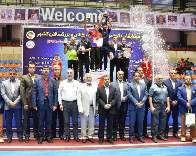 قهرمانی آذربایجان شرقی در پیکار‌های تکواندو مردان کشور
