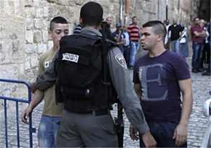 صهیونیست‌ها مانع اقامه نماز فلسطینیان در وادی الحمص شدند