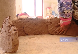 تنورهایی که به دست زنان روستای گلابر ساخته می‌شود + فیلم