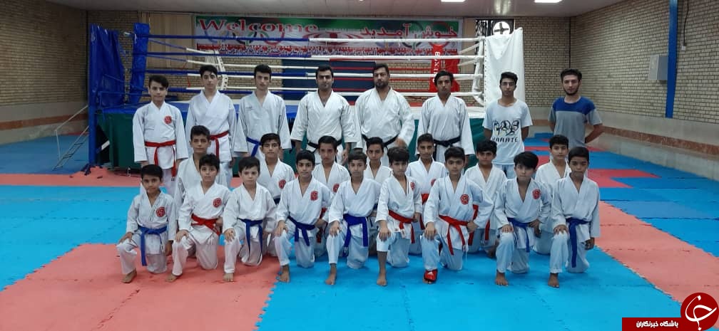 اعزام تیم کاراته شهرستان گناوه به مسابقات یزد