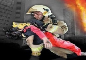 نجات ۵ نفر با تلاش آتش نشانان همدانی