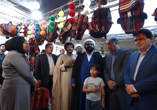 گشایش نمایشگاه صنایع دستی در سی سخت