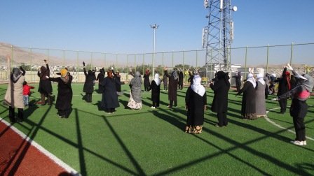 افتتاح سایت بانوان و مسیر ارزش و ورزش در بوستان بهار