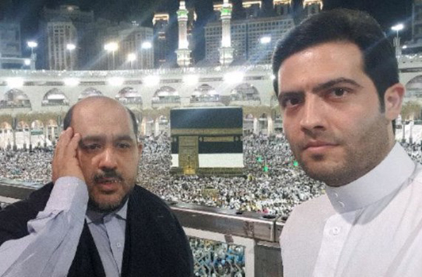 بازخوانی تیتراژ یوسف پیامبر توسط کریم منصوری در جوار کعبه